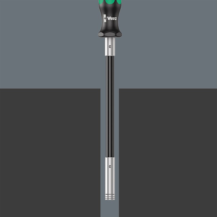 Wera Kraftform 393 S extra slim with flexible shaft