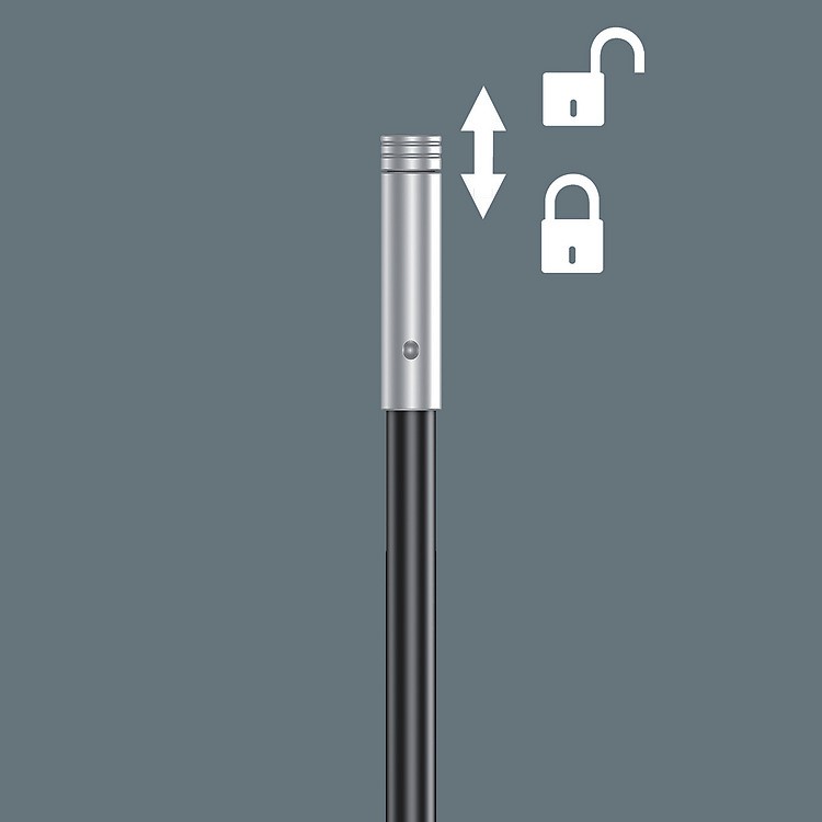 Wera Kraftform 393 S extra slim with flexible shaft