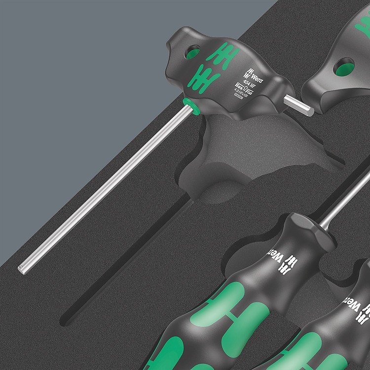 ชุดประแจหกเหลี่ยม Wera 9713 Foam insert Hex screwdriver set 1 05150104001 ชุด 12 ชิ้น