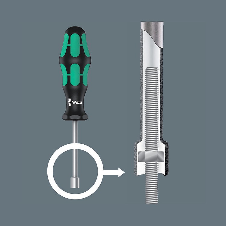 ชุดประแจหกเหลี่ยม Wera 9713 Foam insert Hex screwdriver set 1 05150104001 ชุด 12 ชิ้น