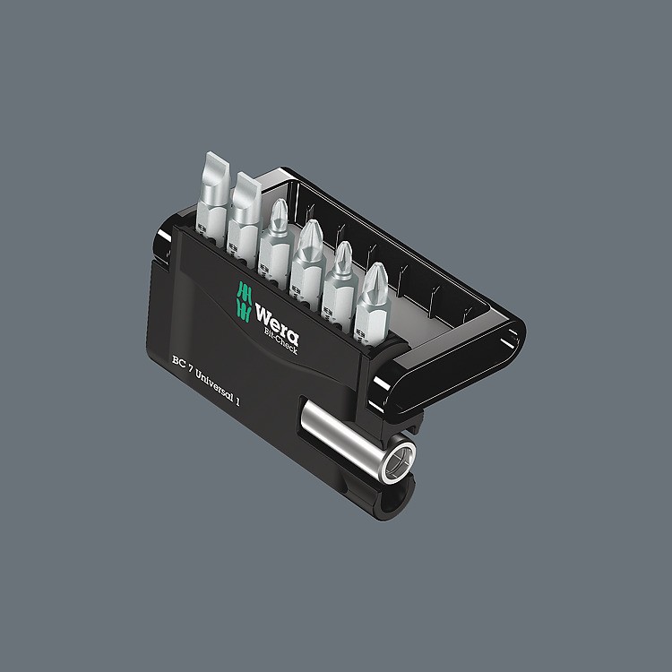 ชุดดอกไขควง Wera Bit-Check 7 Universal 1 05056295001 ชุด 7 ชิ้น