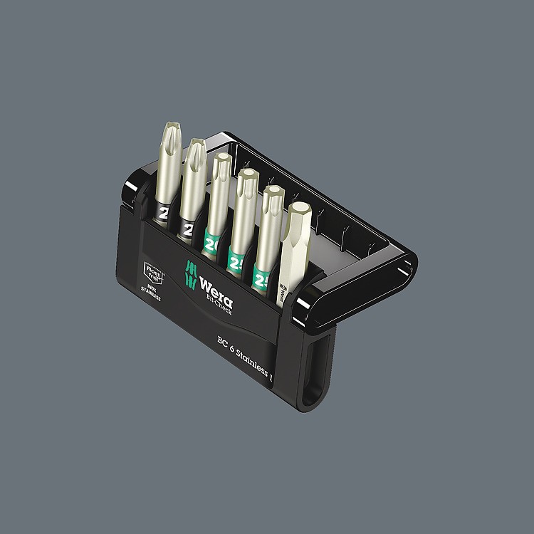 ชุดดอกไขควง Wera Bit-Check 6 Stainless 1 SB 05073634001 ชุด 6 ชิ้น