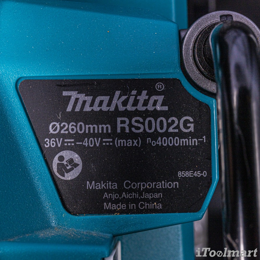 เลื่อยวงเดือน MAKITA RS002GZ 40V. ขนาด 10 นิ้ว BL motor (ตัวเปล่า)
