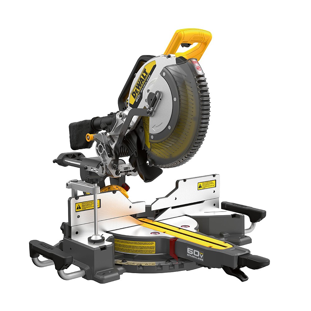 แท่นตัดองศาสไลด์ไร้สาย DEWALT DCS781 ขนาด 12 นิ้ว 60V Max (ตัวเปล่า)