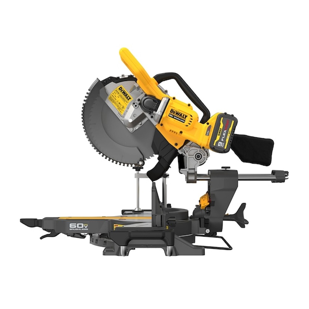 แท่นตัดองศาสไลด์ไร้สาย DEWALT DCS781 ขนาด 12 นิ้ว 60V Max (ตัวเปล่า)