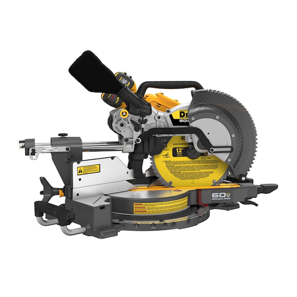 แท่นตัดองศาสไลด์ไร้สาย DEWALT DCS781 ขนาด 12 นิ้ว 60V Max (ตัวเปล่า)