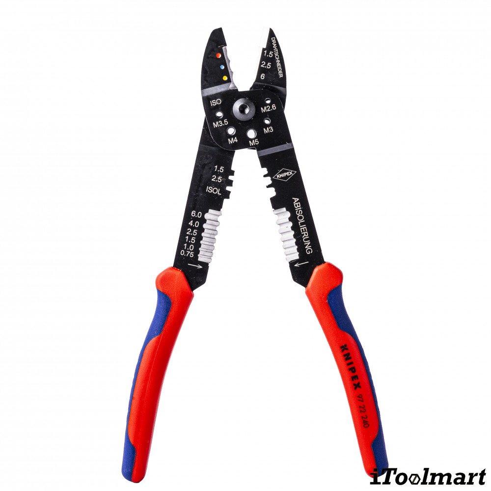 คีมย้ำสาย KNIPEX 97 22 240 SB ขนาด 240 mm