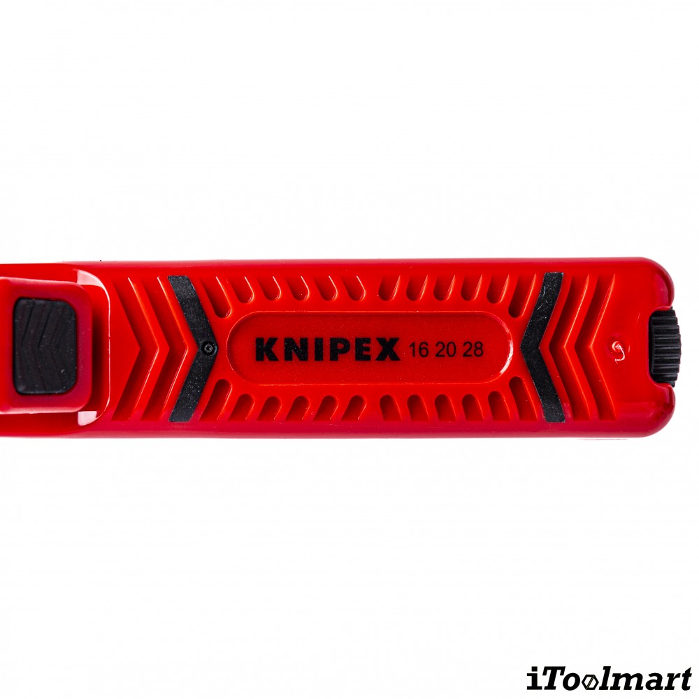 มีดปอกสายไฟ KNIPEX 16 20 28 SB