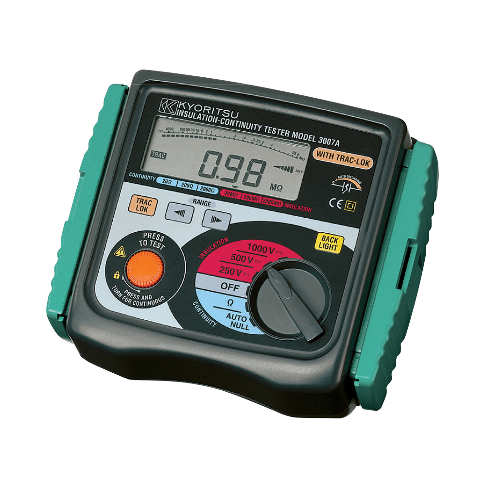 เครื่องทดสอบฉนวน KYORITSU 3007A แบบดิจิตอล วัดแรงดัน 1000V