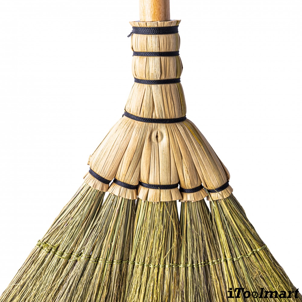 ไม้กวาดญี่ปุ่น Inaki 0202 Zashiki Brooms หุ้มผ้า เอียงลายดอกไม้