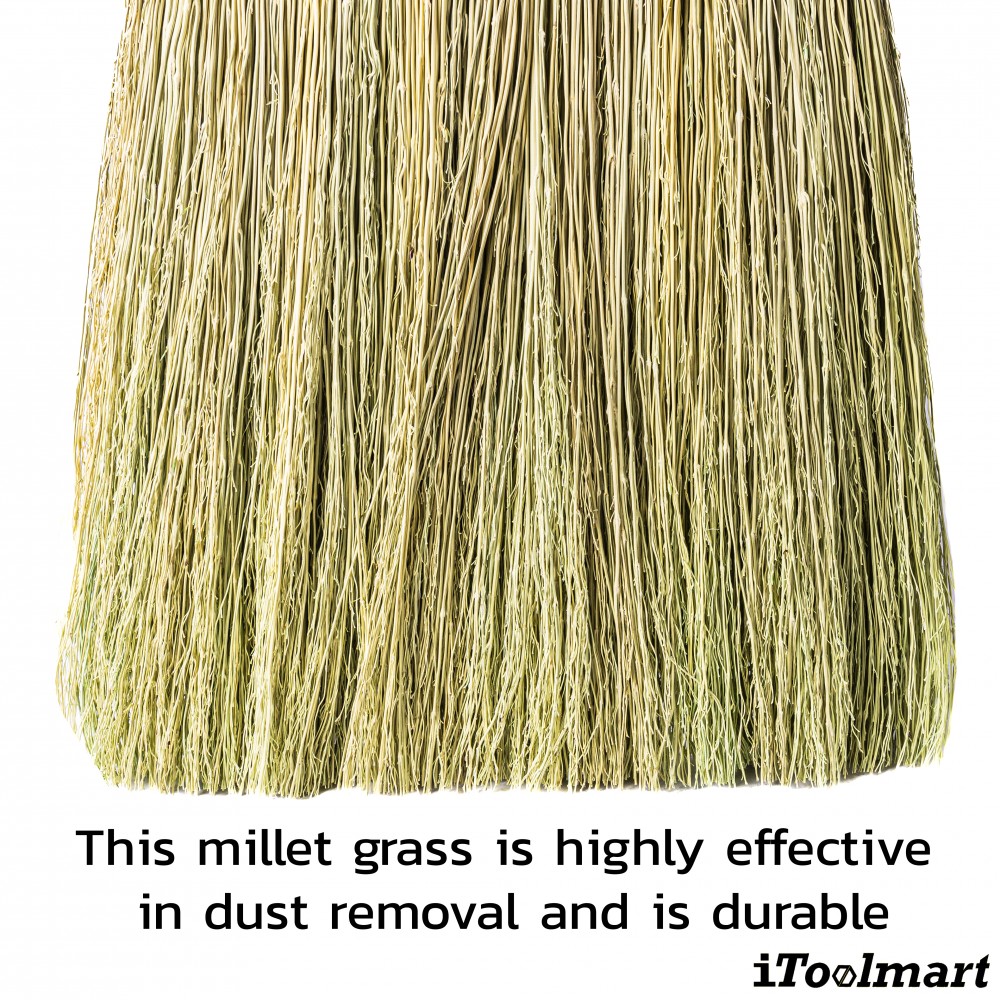 ไม้กวาดญี่ปุ่น Inaki 0401 Daily Clean Zashiki Broom ทรงตรง ด้ามยาว
