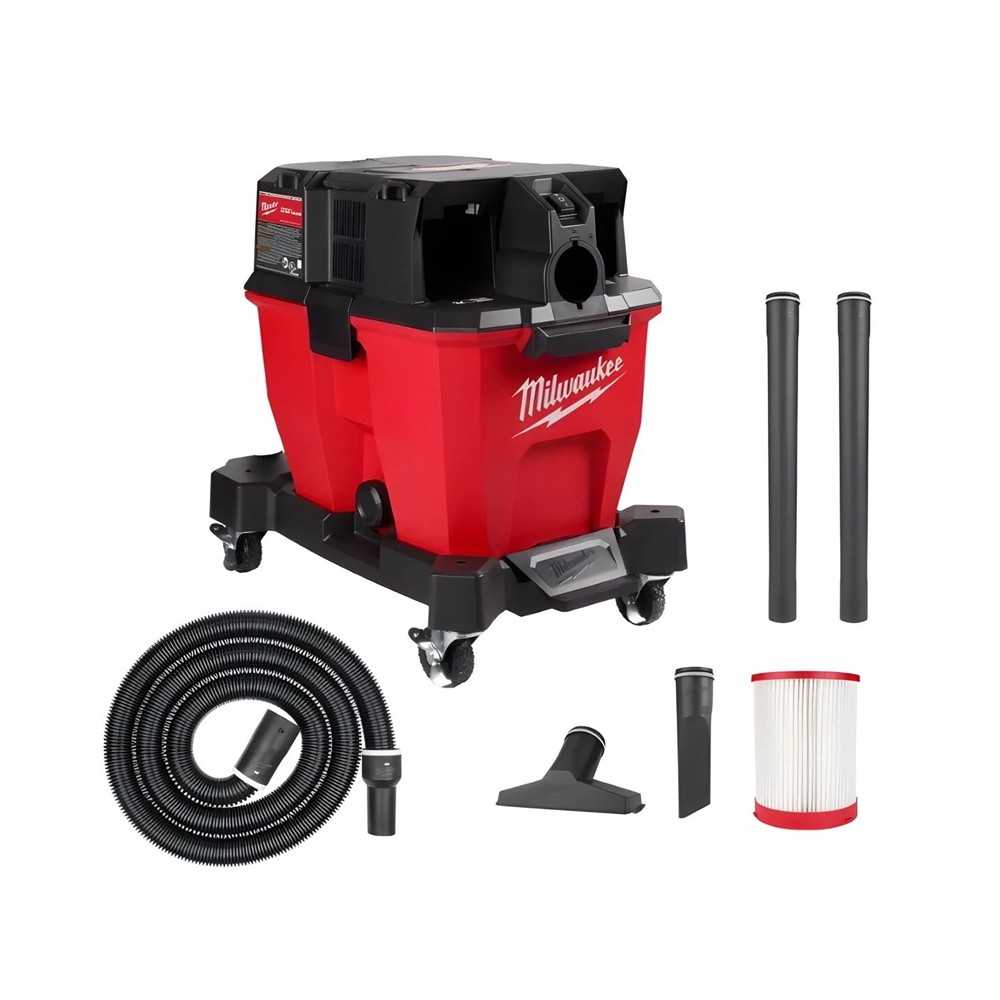 เครื่องดูดฝุ่น Milwaukee M18 FVC23L ไร้สายแบบดูดเปียก แห้ง  18V   เครื่องเปล่า