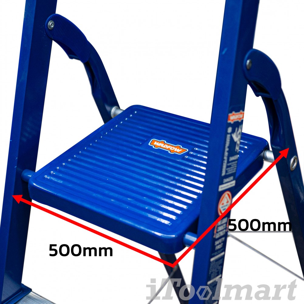บันไดอลูมิเนียม WADFOW WLD1H06 6 ขั้น รับน้ำหนักสูงสุด 150 กก 