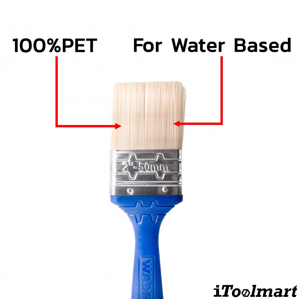 แปรงทาสี WADFOW WPB4902 ด้ามพลาสติก สำหรับสีน้ำ ขนาด 50 มม   2 นิ้ว 