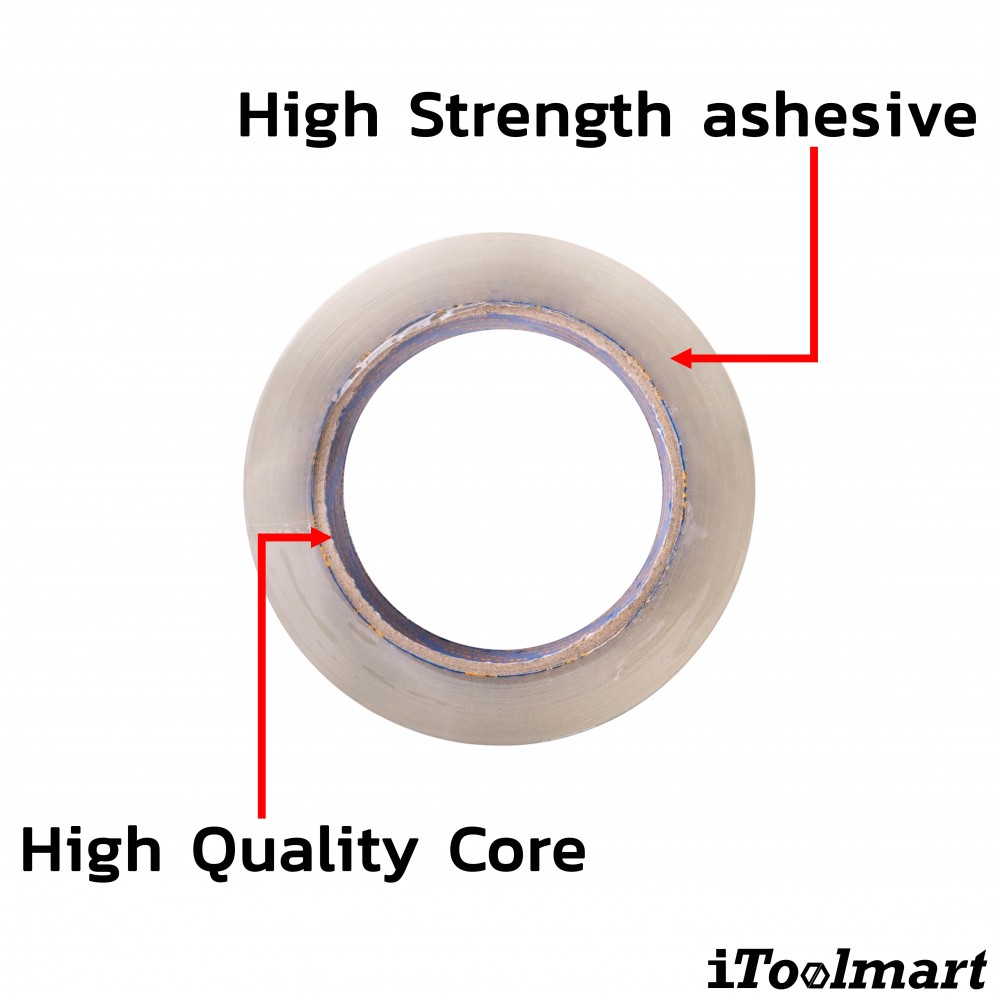 เทปใส WADFOW WPN1H20 ขนาด 100 m x 48 mm 