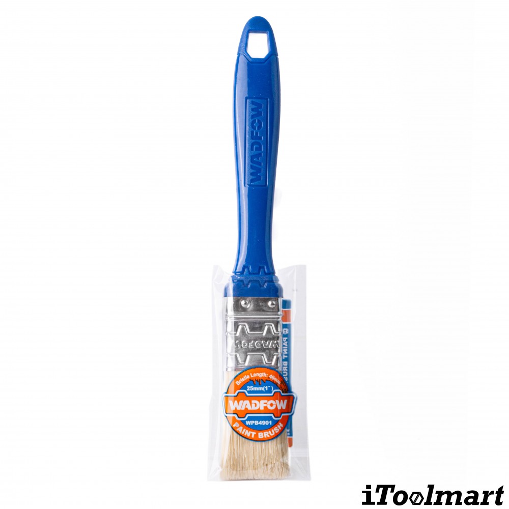 แปรงทาสี WADFOW WPB4901 ด้ามพลาสติก สำหรับสีน้ำ ขนาด 25 มม   1 นิ้ว 