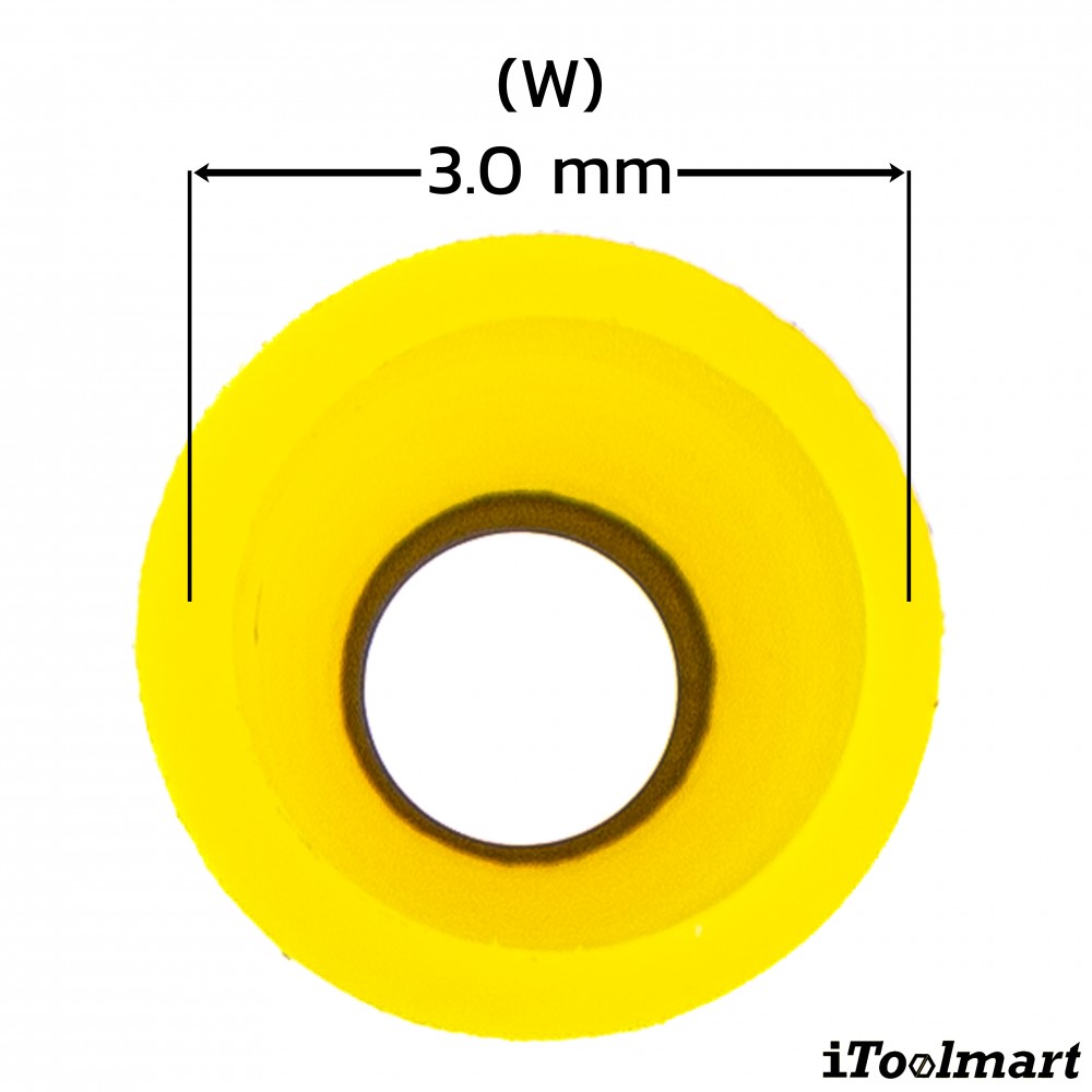 หางปลาคอร์ดเอ็น KST E1008 แบบหุ้ม สีเหลือง ขนาด 1 0 mm² 100 ตัว หางปลาคอร์ดเอ็น KST E1008 แบบหุ้ม สีเหลือง ขนาด 1 0 mm² 100 ตัว