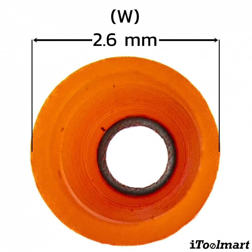 หางปลาคอร์ดเอ็น KST E0508 แบบหุ้ม สีส้ม ขนาด 0 5 mm² 100 ตัว หางปลาคอร์ดเอ็น KST E0508 แบบหุ้ม สีส้ม ขนาด 0 5 mm² 100 ตัว