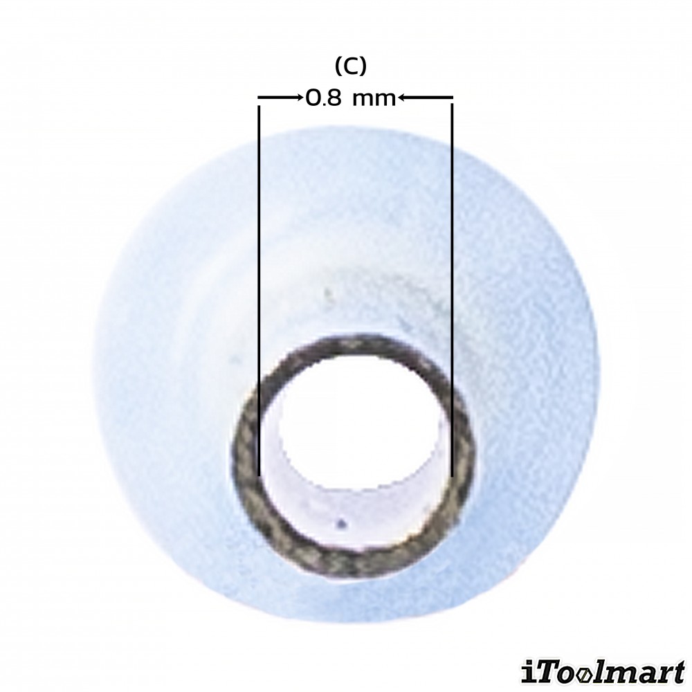 หางปลาคอร์ดเอ็น KST E0206 แบบเหุ้ม สีฟ้า ขนาด 0 25 mm² 100 ตัว