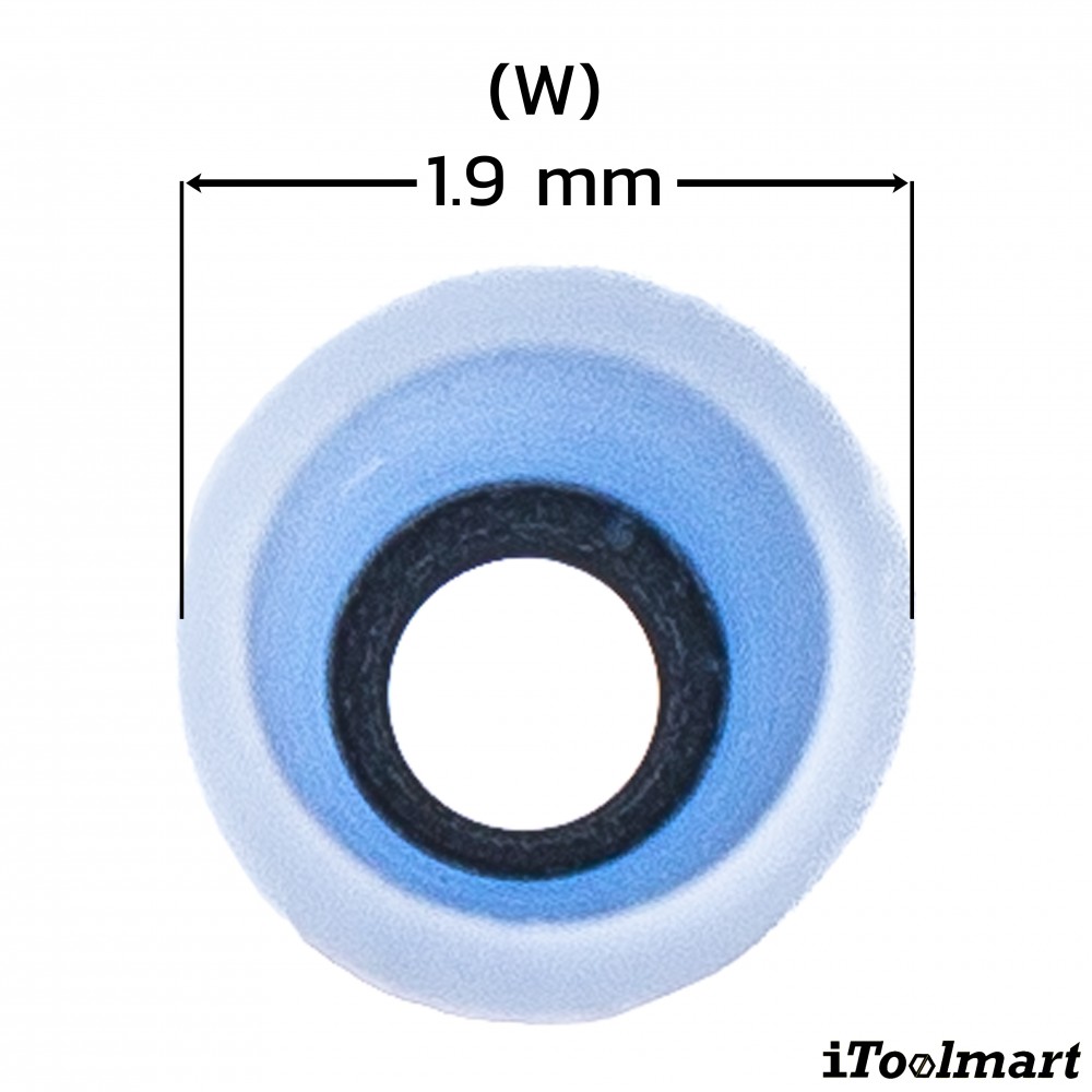 หางปลาคอร์ดเอ็น KST E0206 แบบเหุ้ม สีฟ้า ขนาด 0 25 mm² 100 ตัว