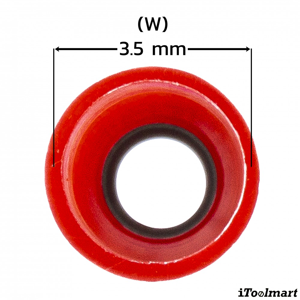 หางปลาคอร์ดเอ็น KST E1508 แบบหุ้ม สแดง ขนาด 1 5 mm² 100 ตัว หางปลาคอร์ดเอ็น KST E1508 แบบหุ้ม สแดง ขนาด 1 5 mm² 100 ตัว