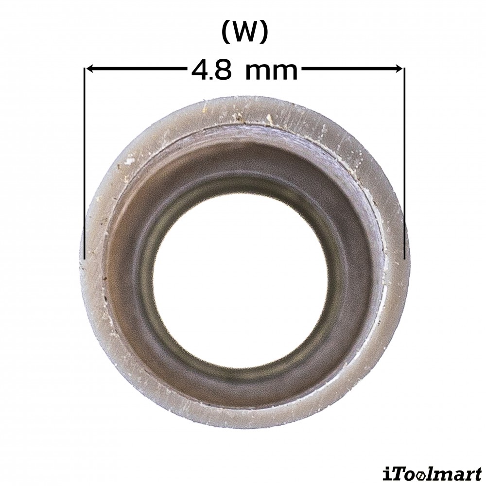 หางปลาคอร์ดเอ็น KST E4010 แบบหุ้ม  สีเทา ขนาด 4 0 mm² 100 ตัว