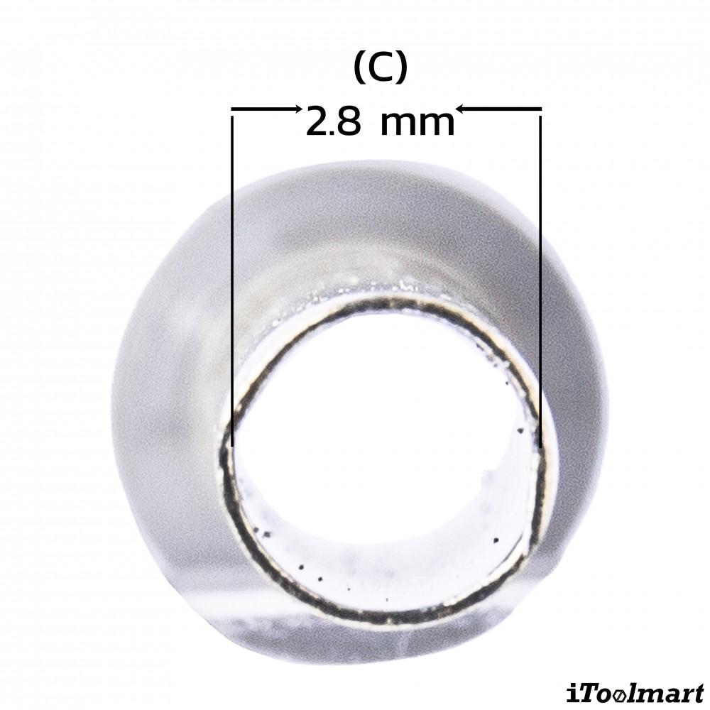 หางปลาคอร์ดเอ็น KST E4012 แบบหุ้ม สีเทา ขนาด 4 0 mm² 100 ตัว