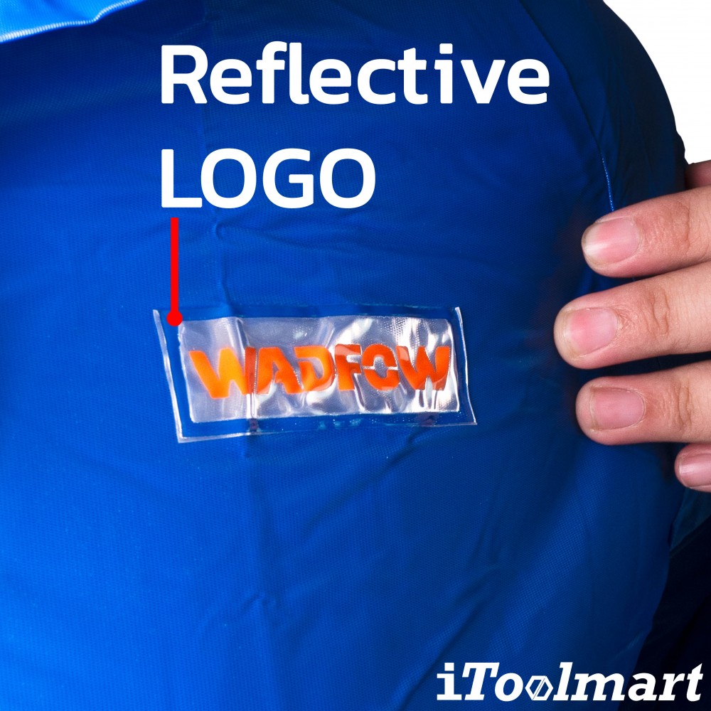 เสื้อกันฝน แขนยาว WADFOW WRC20XL Size XL ความยาว 120 ซม  ความหนา 0 25 มม 
