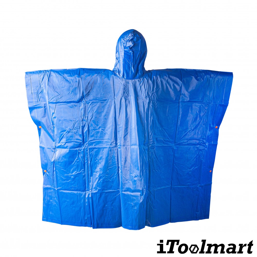 เสื้อกันฝน WADFOW WRC1001 ขนาดฟรีไซส์ 125 x 200 ซม  ความหนา 0 25 มม 