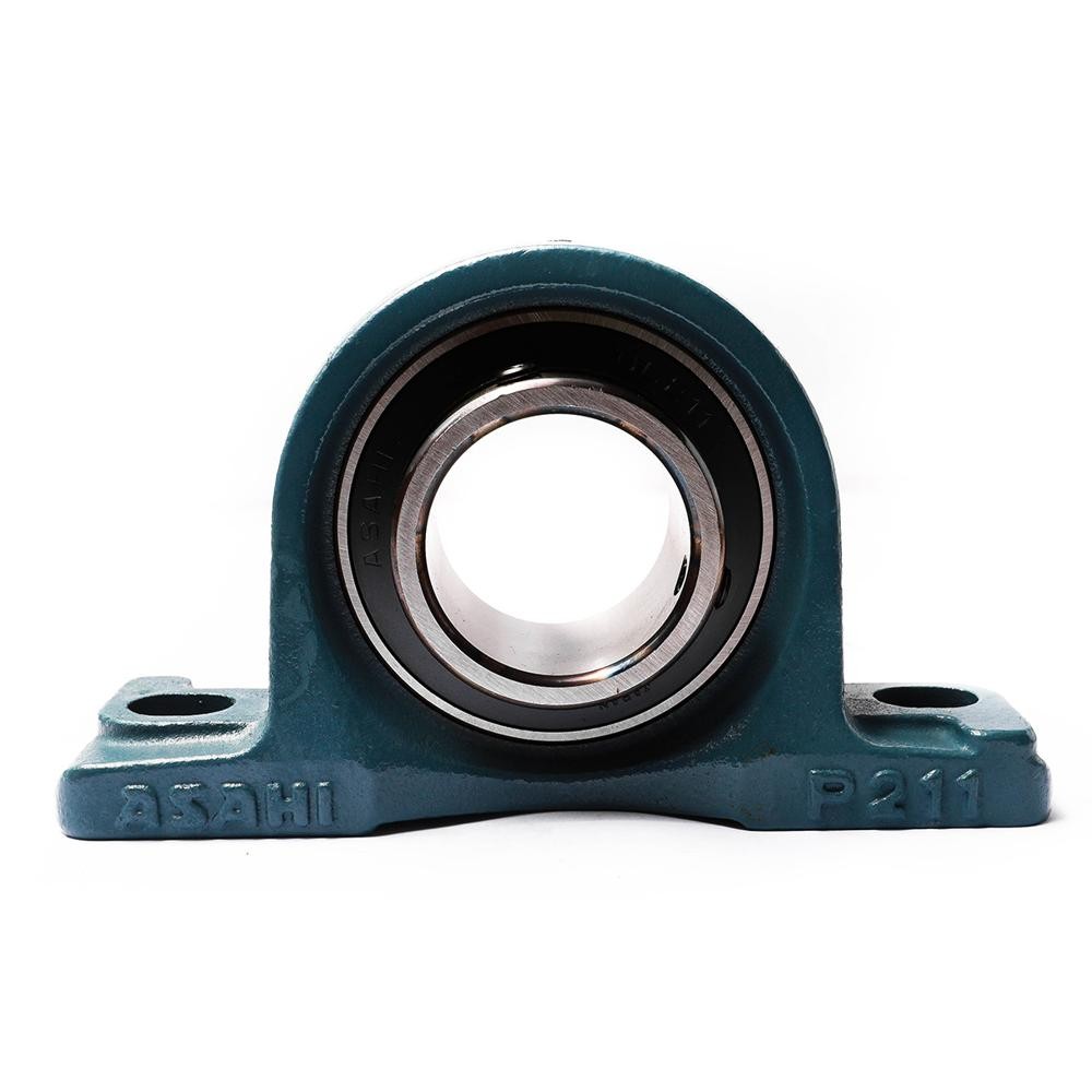 ตลับลูกปืนตุ๊กตา ASAHI UCP211 ฝายางปิด ความแม่นยำ  P0  Abec 1 