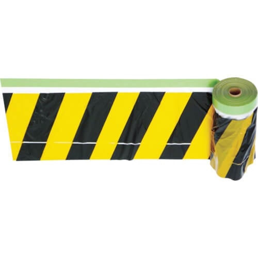 เทปกาว TRUSCO THMT1 ขนาด 200 mm x 20 m สีเหลืองดำ