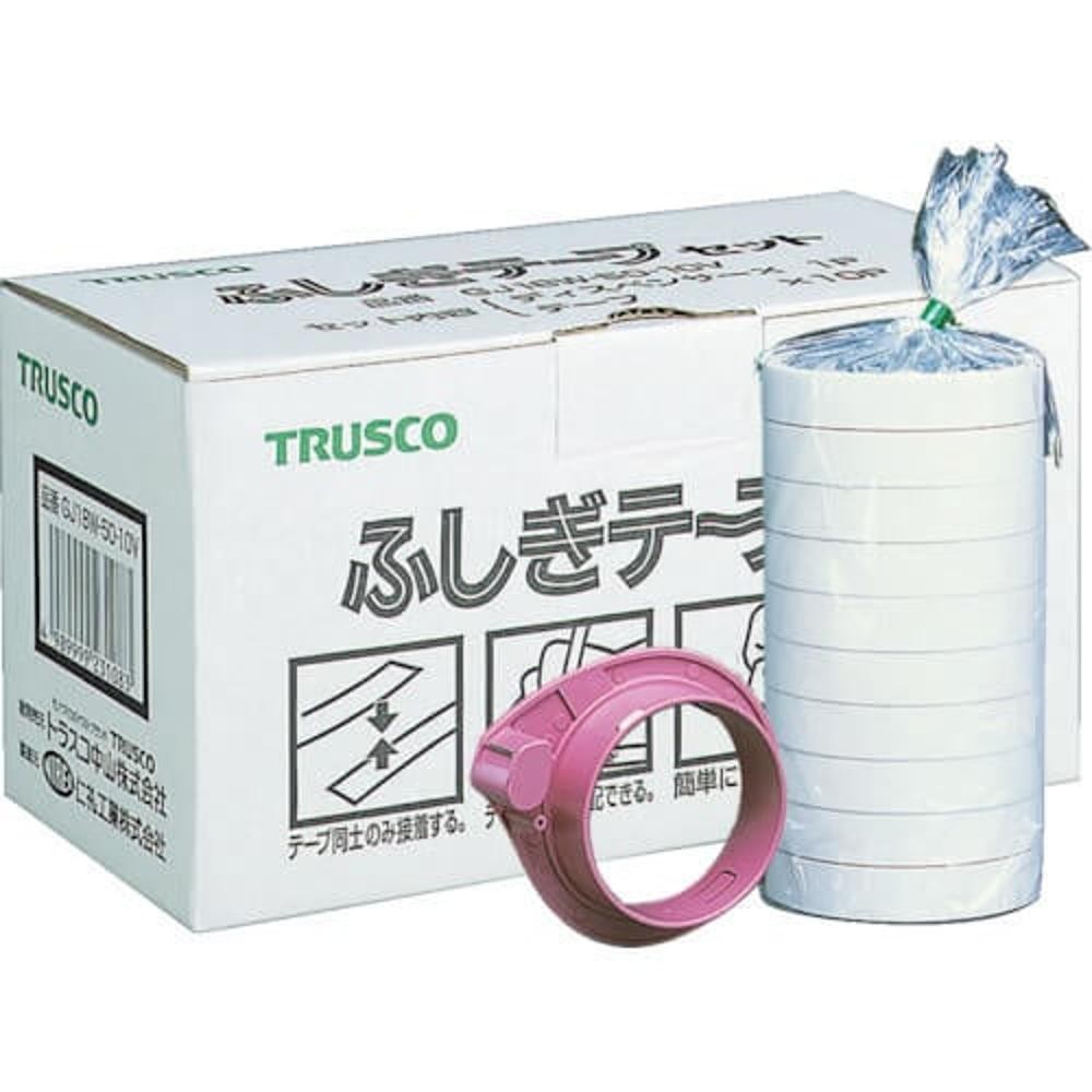 เทปกาว TRUSCO GJ18W5010V ขนาด 18 mm x 50 m 
