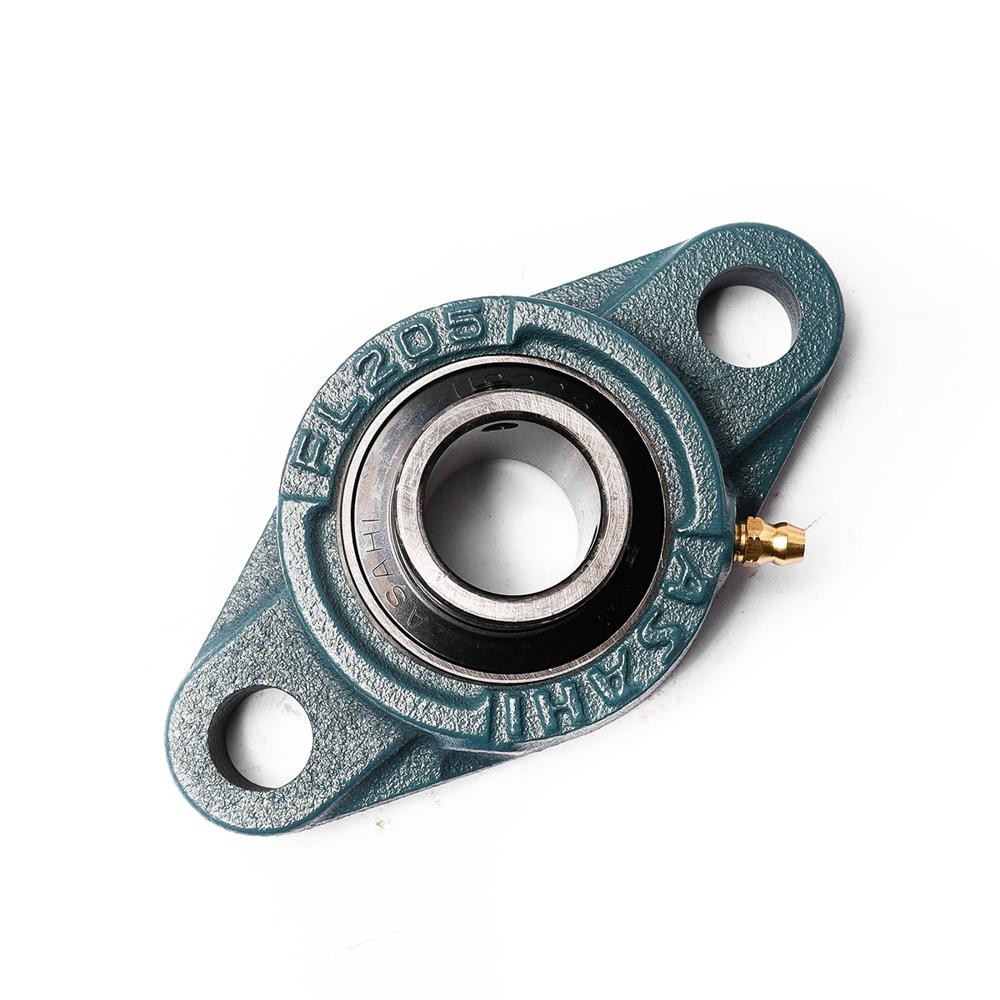 ตลับลูกปืนตุ๊กตา ASAHI UCFL205 ฝายางปิด ความแม่นยำ  P0 Abec 1