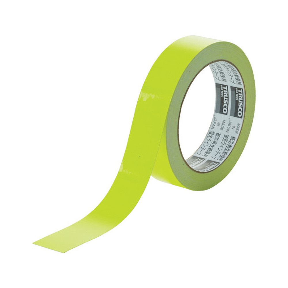 เทปตีเส้น TRUSCO TLK 5033Y ขนาด 50 mm x 33 m สีเหลือง