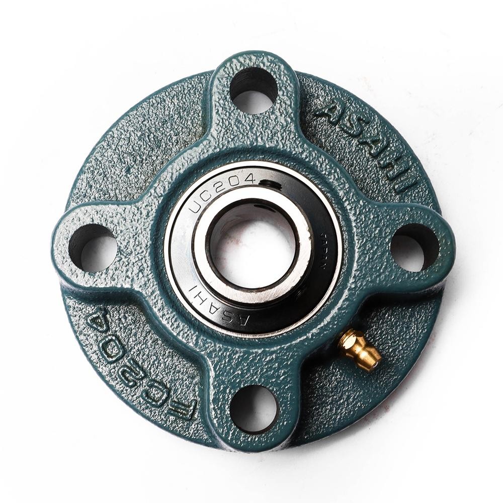 ตลับลูกปืนตุ๊กตา ASAHI UCFC204 ฝายางปิด ความแม่นยำ  P0 Abec 1