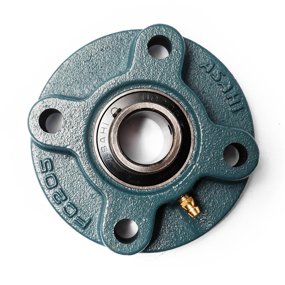 ตลับลูกปืนตุ๊กตา ASAHI UCFC205 ฝายางปิด ความแม่นยำ  P0 Abec 1