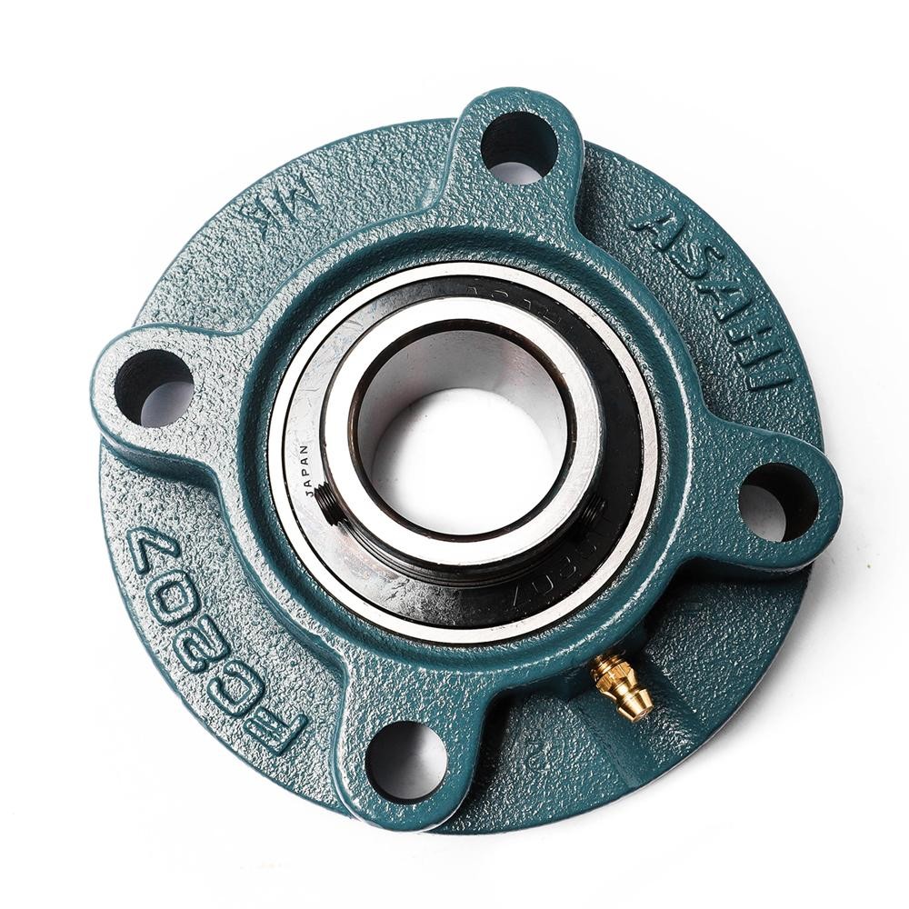 ตลับลูกปืนตุ๊กตา ASAHI UCFC207 ฝายางปิด ความแม่นยำ  P0 Abec 1