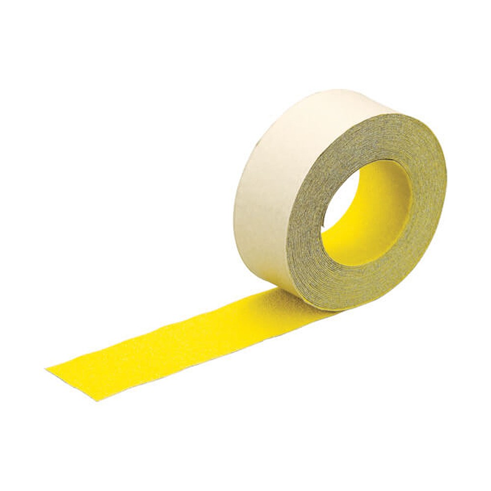 เทปกันลื่น TRUSCO TNS50 Y ขนาด 50 mm x 5 m สีเหลือง
