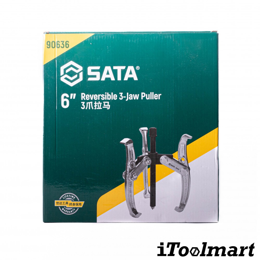 เหล็กดูด 3 ขา ขนาด 6 นิ้ว SATA 90636
