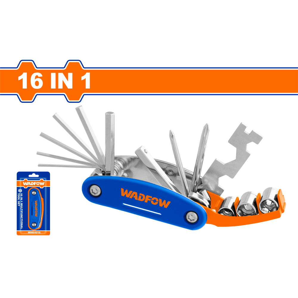 เครื่องมือช่าง อเนกประสงค์ 16 IN 1 WADFOW WHK4516