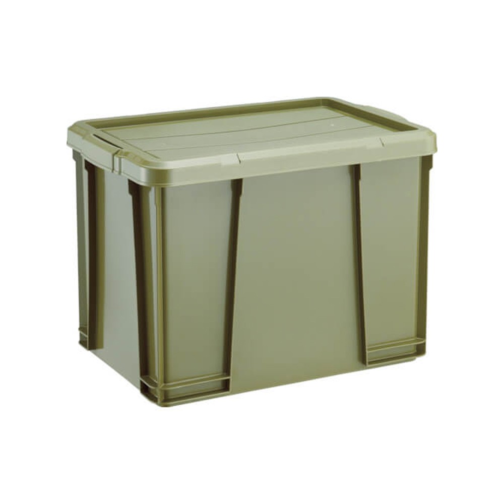กล่องเก็บของ TRUSCO ODR02D ความจุ 47 ลิตร สีเขียวขี้ม้า