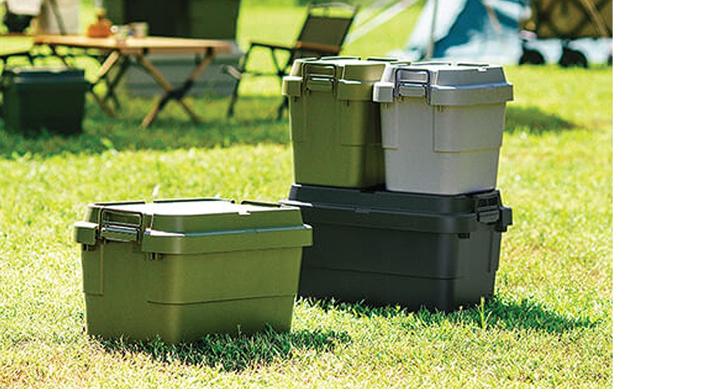 กล่องเก็บของ TRUSCO GYCF 70 ความจุ 70 ลิตร สีเทา