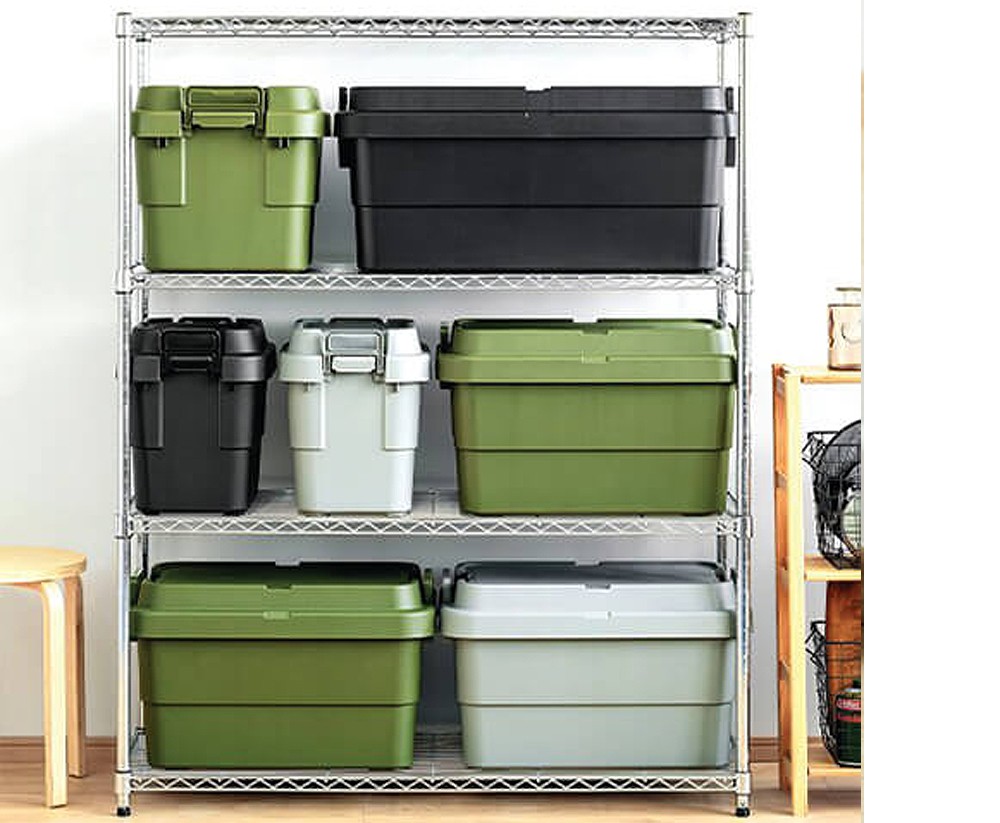 กล่องเก็บของ TRUSCO GYC 20 ความจุ 20 ลิตร สีเทา