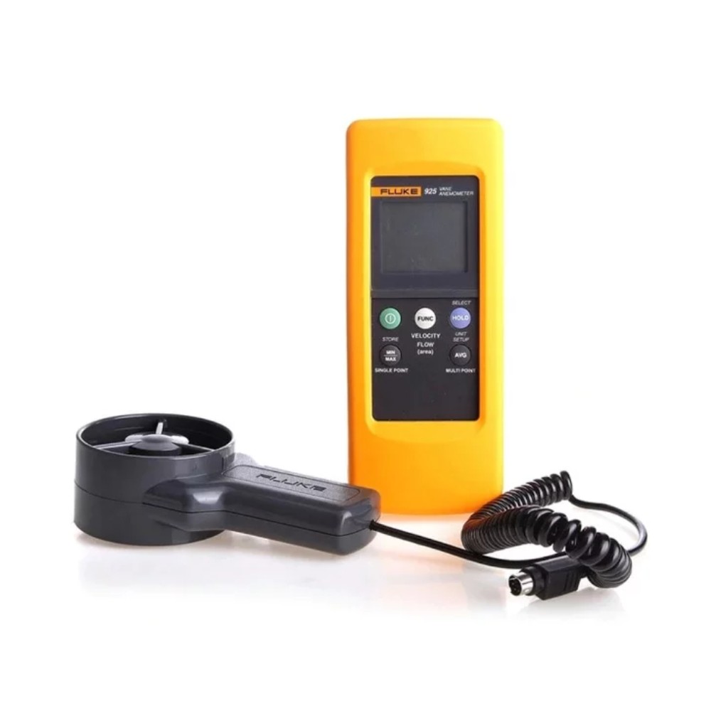 เครื่องวัดความเร็วลม FLUKE 925 แบบใบพัดดิจิตอล ช่วงการวัด 0 4 25 m s ช่วงอุณหภูมิ  0ºС   50ºС