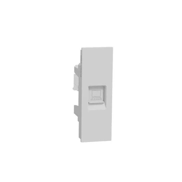 เต้ารับคอมพิวเตอร์ SCHNEIDER M3T1RJ5MGY Cat5 พร้อมม่านนิรภัย สีเทา