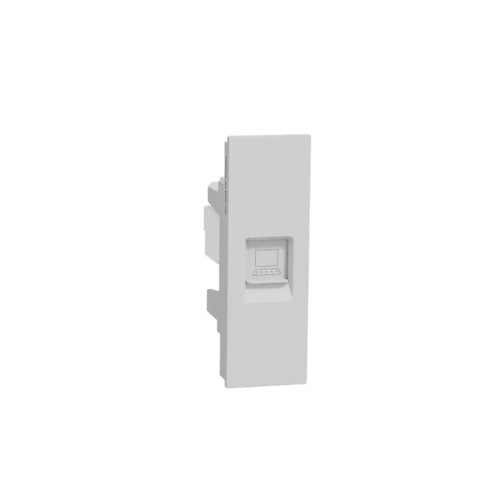 เต้ารับคอมพิวเตอร์ SCHNEIDER M3T1RJ6MGY Cat6 พร้อมม่านนิรภัย สีเทา