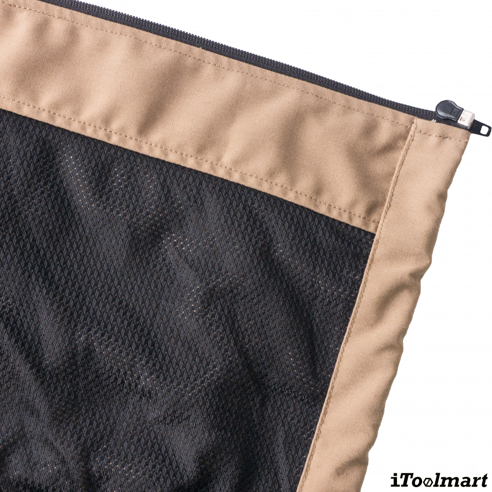 เสื้อกั๊กพัดลม TECHMAN สีน้ำตาล  ตัวเปล่า 