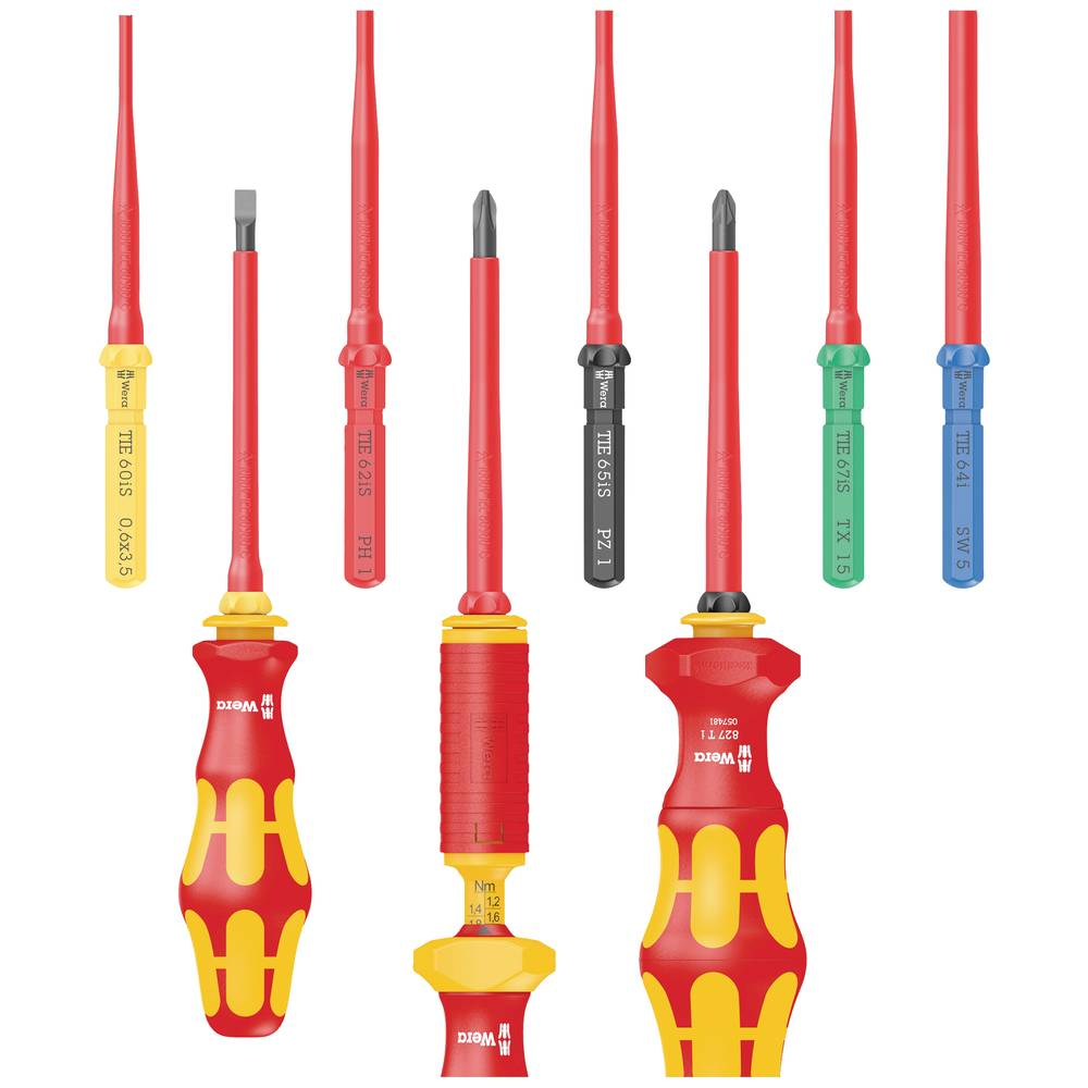 ก้านไขควง Wera Kraftform Kompakt VDE 60 i TIE SB 05006555001 ขนาด 1 2x6 5x157 mm 