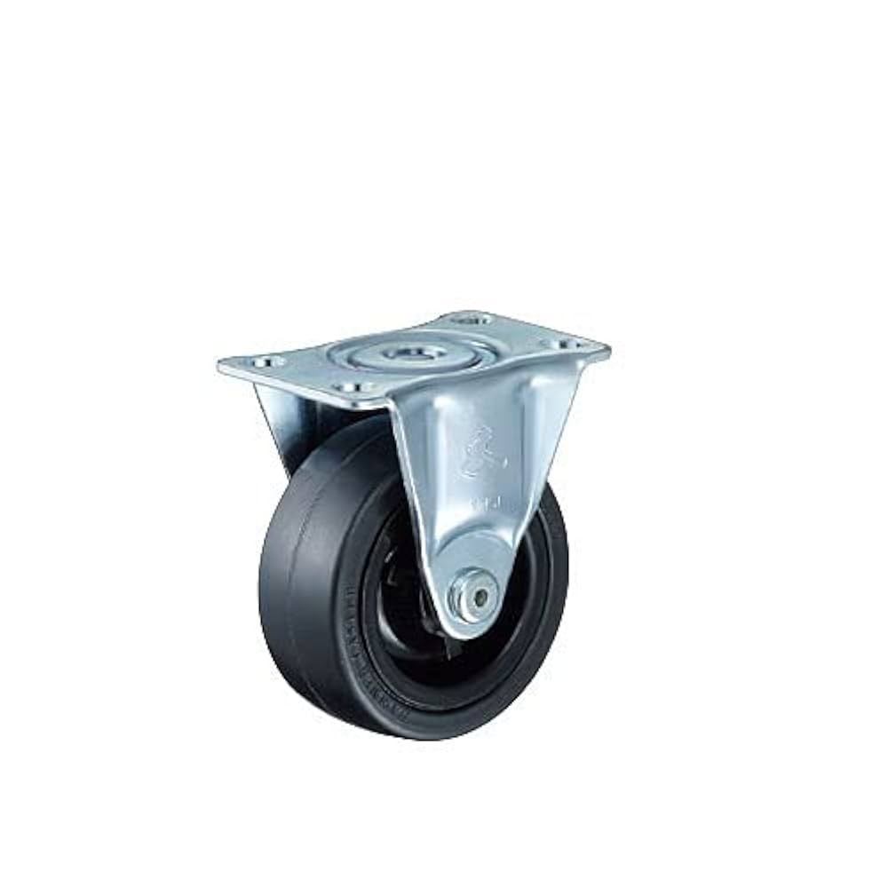 ลูกล้อยาง HAMMER CASTER 420R R65 แป้นตาย ขนาด 65 mm