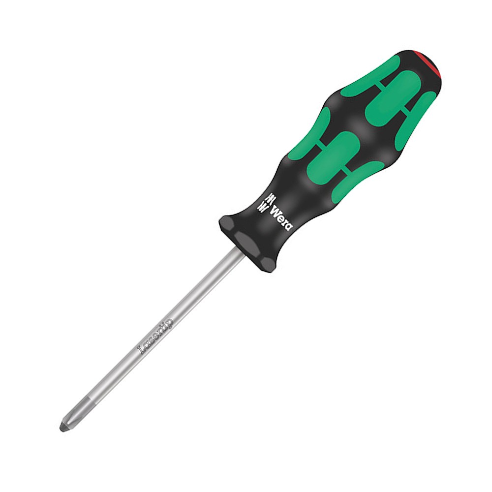 ไขควงปากแฉก Wera Kraftform 350 PH Screwdriver for Phillips screws 05008710001 ความยาว 80 mm 